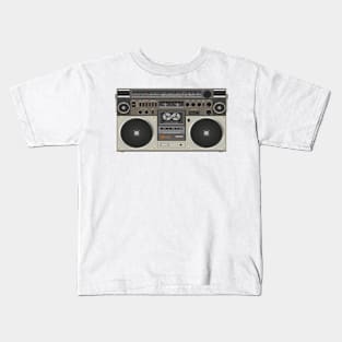 Radio Cassette Player Kids T-Shirt